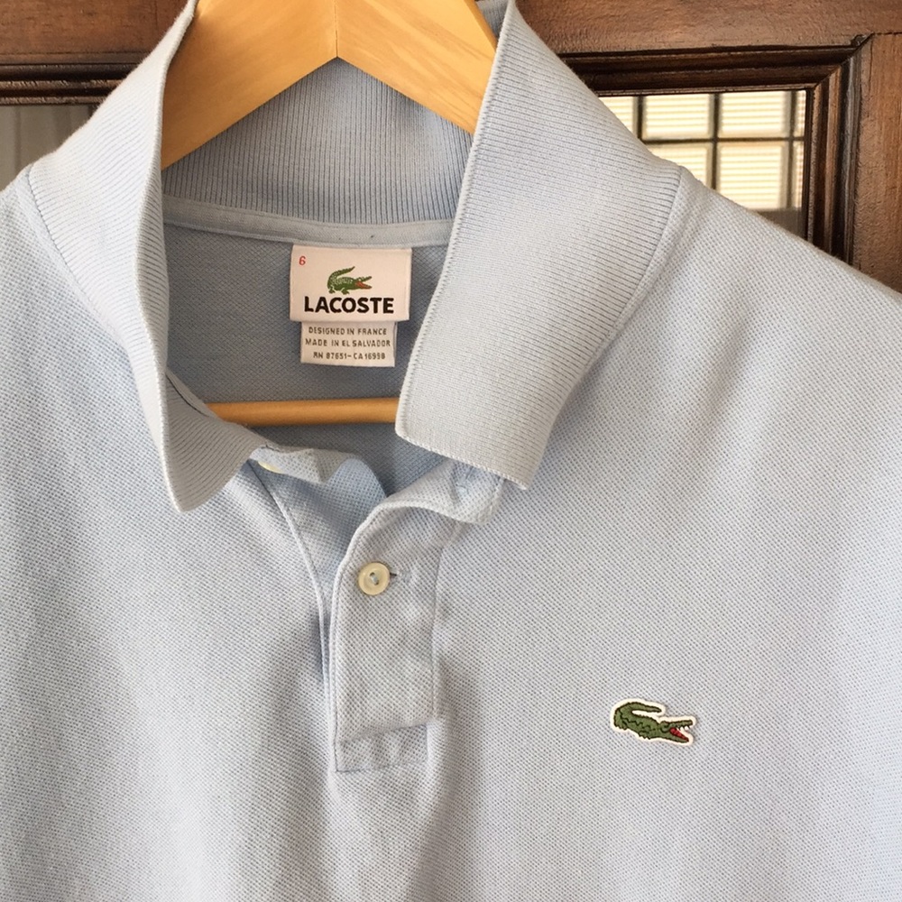 Lacoste Men's Blue Polo Shirt